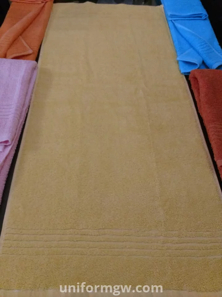 Multicolored cotton towels and Bathrobe, 100% Egyption cotton for wholesale