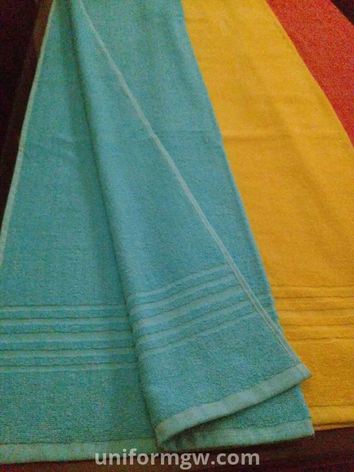 100% cotton multi-color towels for wholesale
