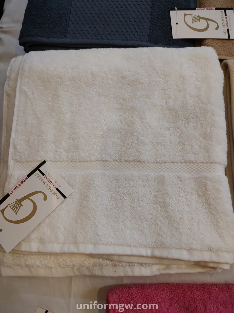 100% cotton multi-color towels for wholesale