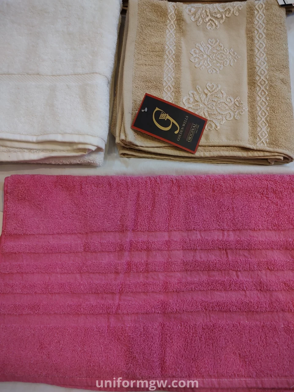 100% cotton multi-color towels for wholesale