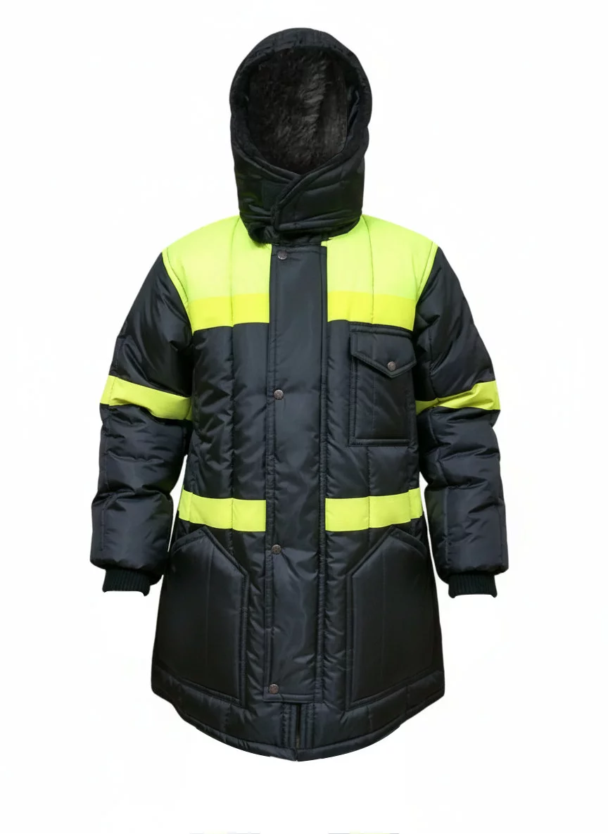 Anti-cooling jacket for cold storage warehouses