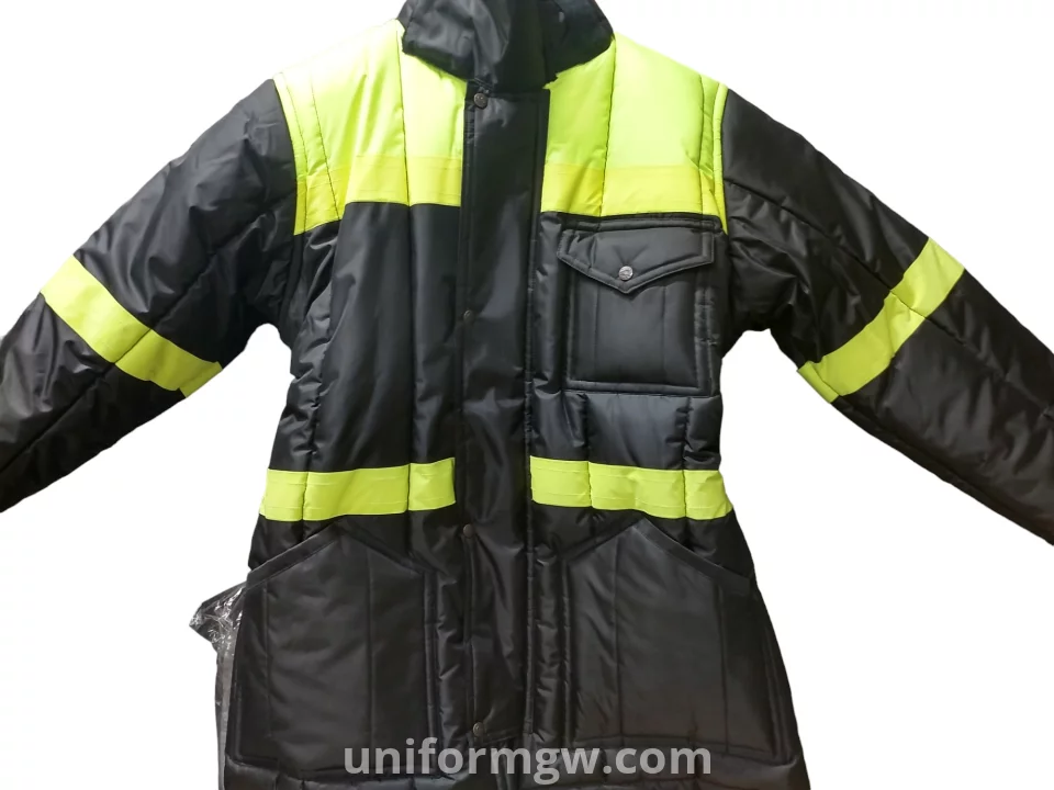 Anti-cooling jacket for cold storage warehouses