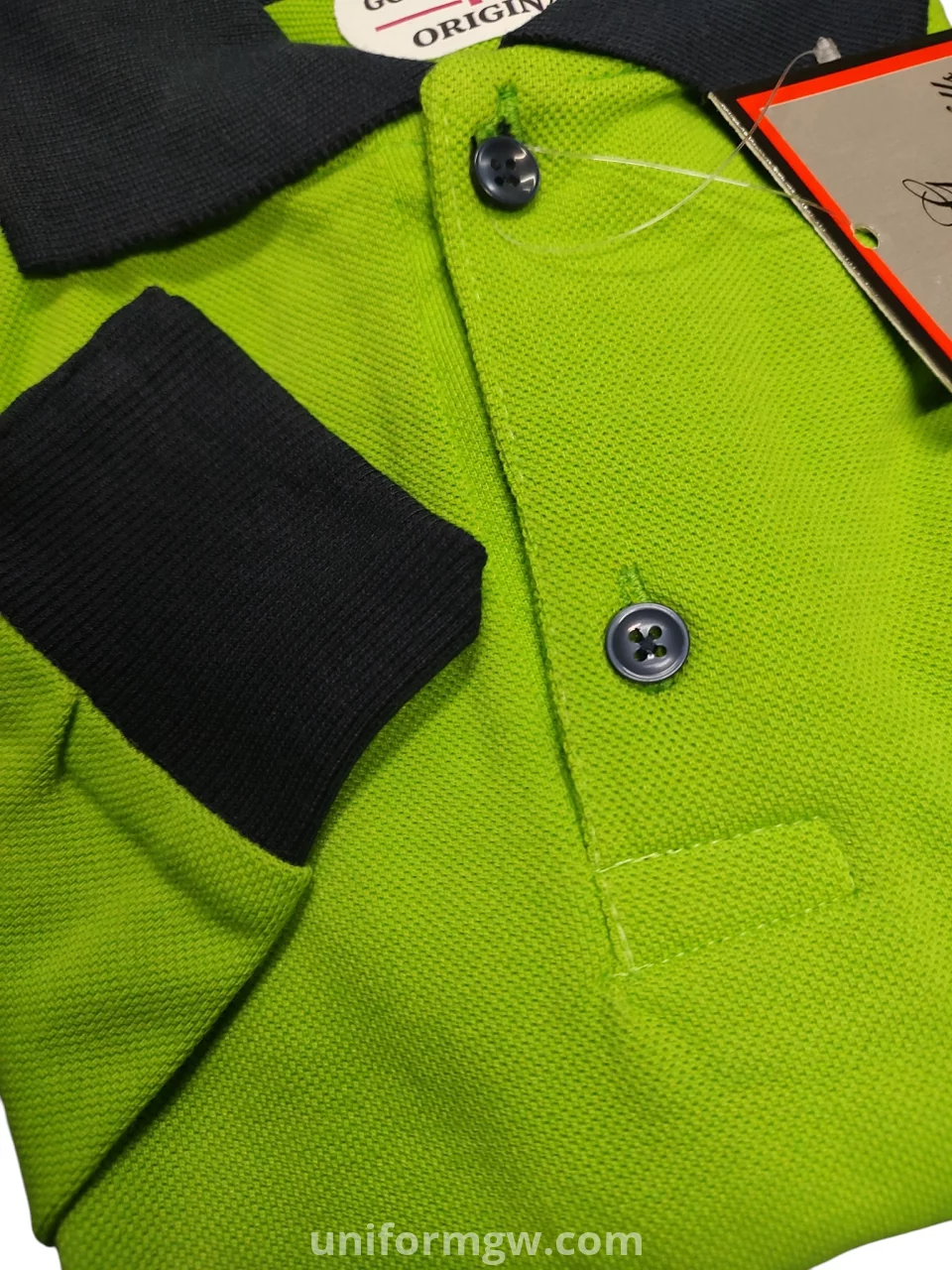 بولو تي شيرت بكم للاطفال يونيفورم جي دبليو