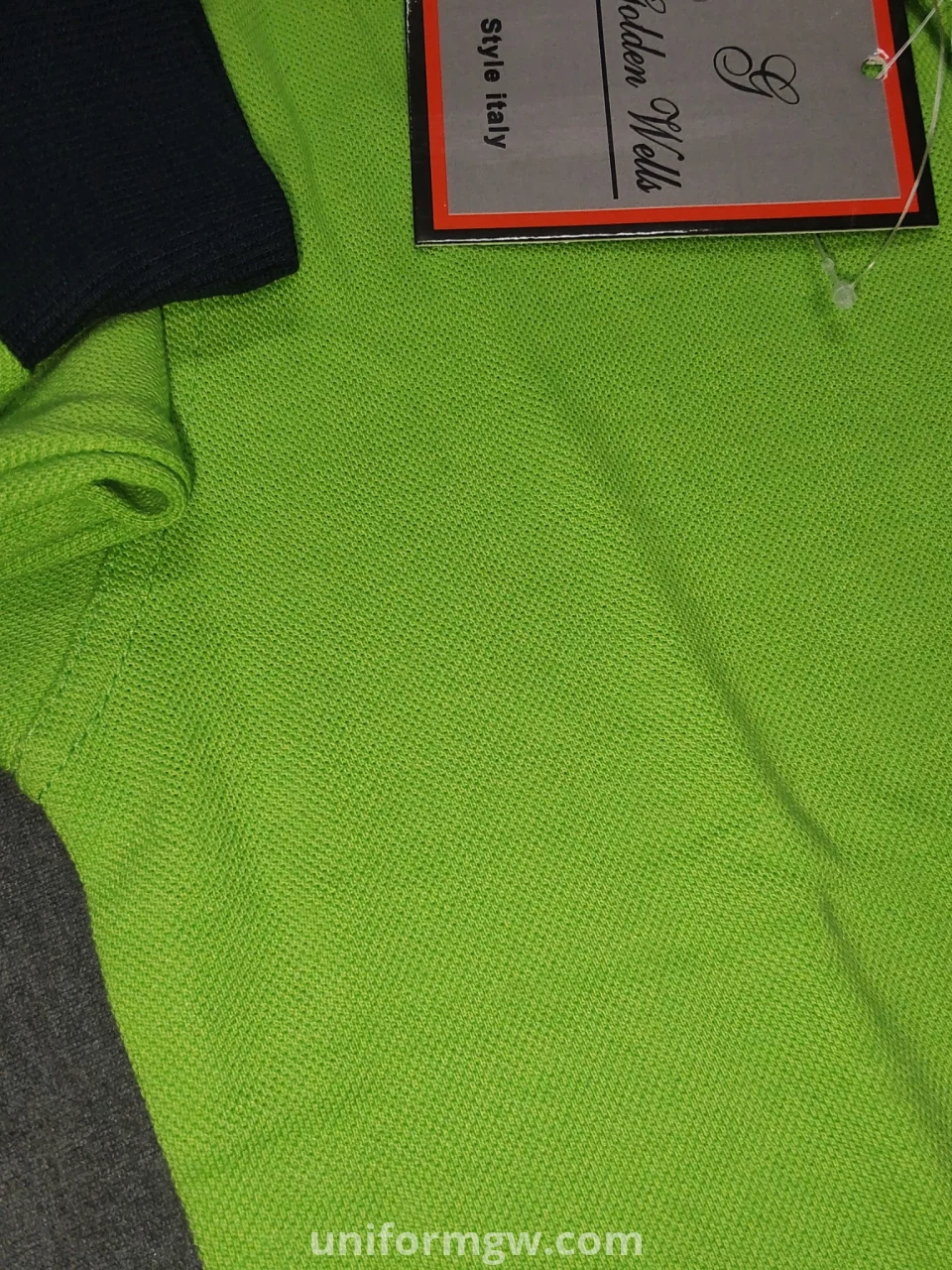 بولو تي شيرت بكم للاطفال يونيفورم جي دبليو