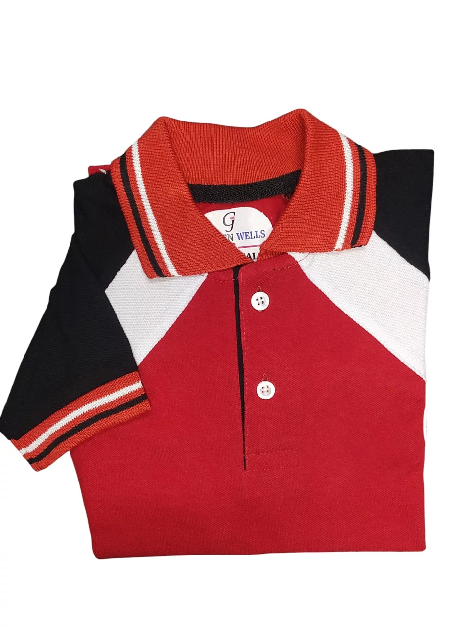 Polo T-shirt with half sleeves for children Uniform GW