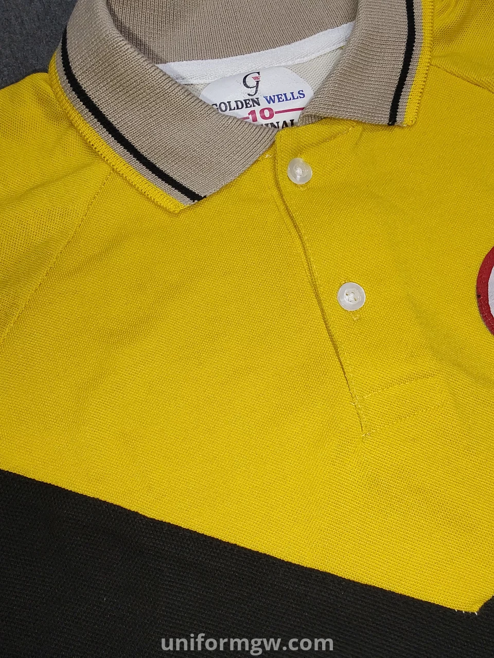 Polo T-shirt with half sleeves for children Uniform GW