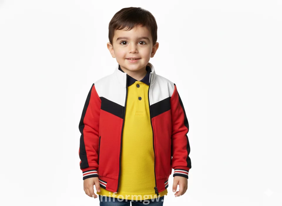 سويت شيرت عالى الكثافة للاطفال يونيفورم جي دبليو