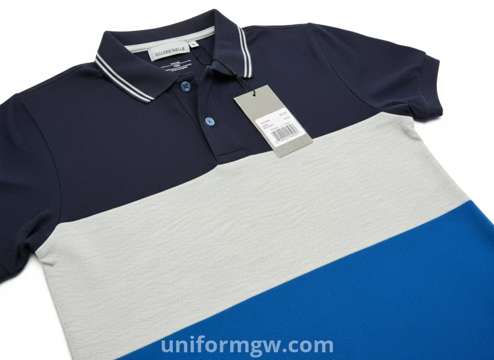 Polo T-shirt with half sleeves for children Uniform GW