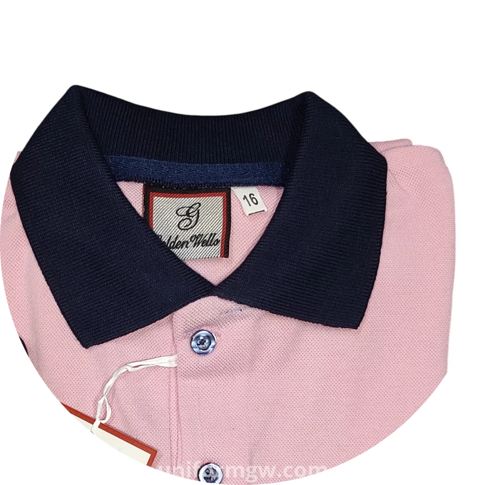 Polo T-shirt with half sleeves for children Uniform GW