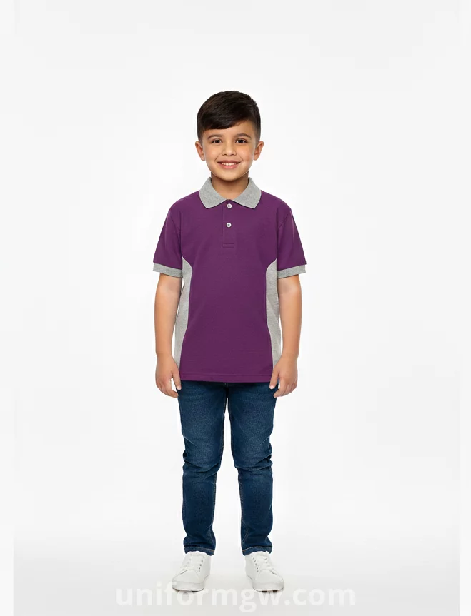 Polo T-shirt For Kids By Uniform gw