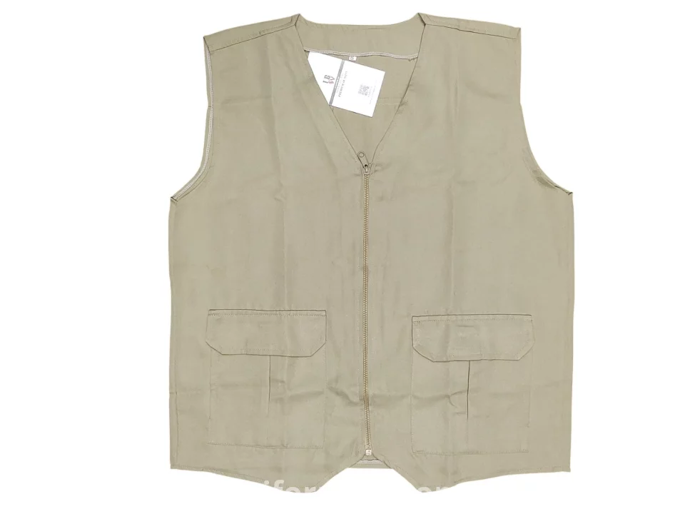Multi-Pocket Lightweight  Gabardine Vest  Uniform GW