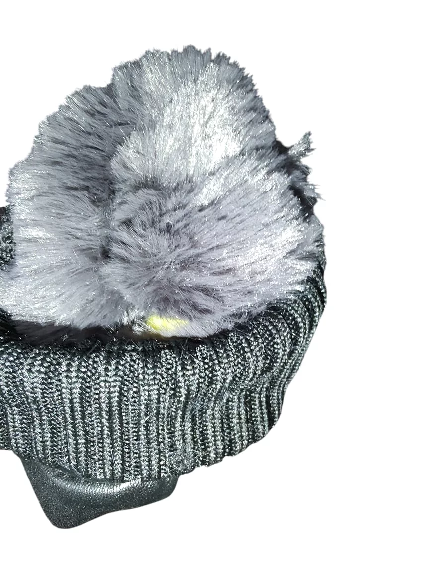 قفاز ضد المبردات مبطن بالفرو جلد طبيعي