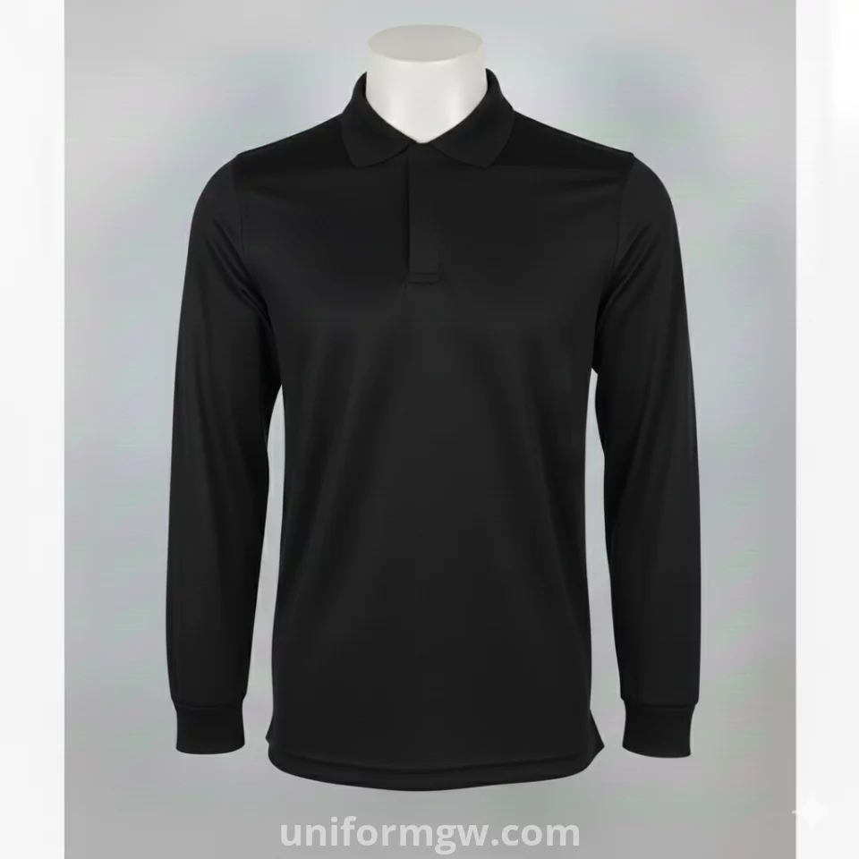 تيشرت شتوي عالى الكثافة بسكوتش غلق بدون ازرار للحماية