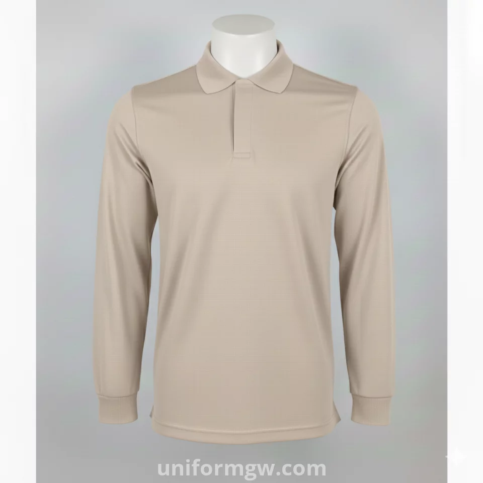 تيشرت شتوي عالى الكثافة بسكوتش غلق بدون ازرار للحماية