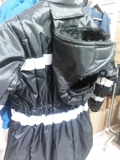 Anti-cooling jacket for cold storage warehouses 9