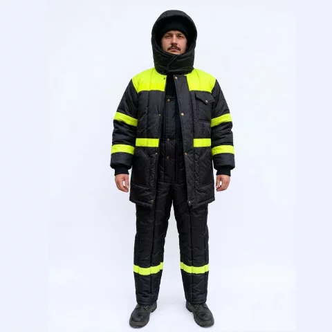 Cold-resistant suits for cold storage