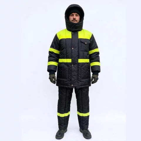 Cold-resistant suits for cold storage