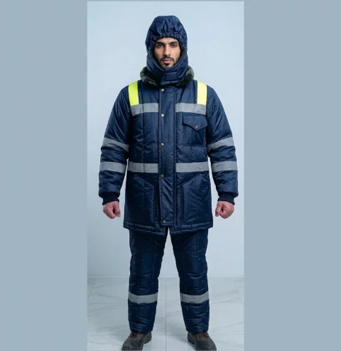 Freezer suits for cold storage facilities