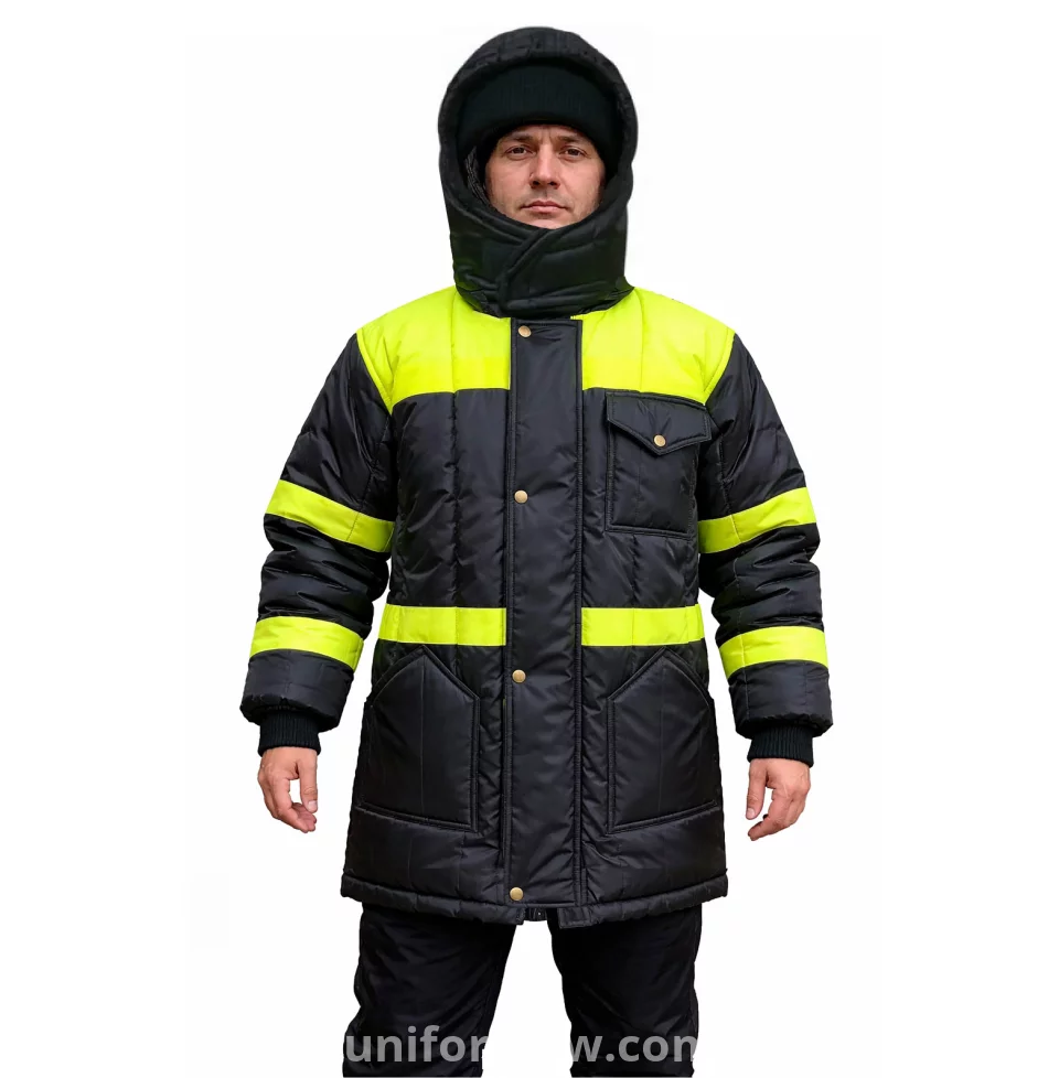 Anti-cooling jacket for cold storage warehouses