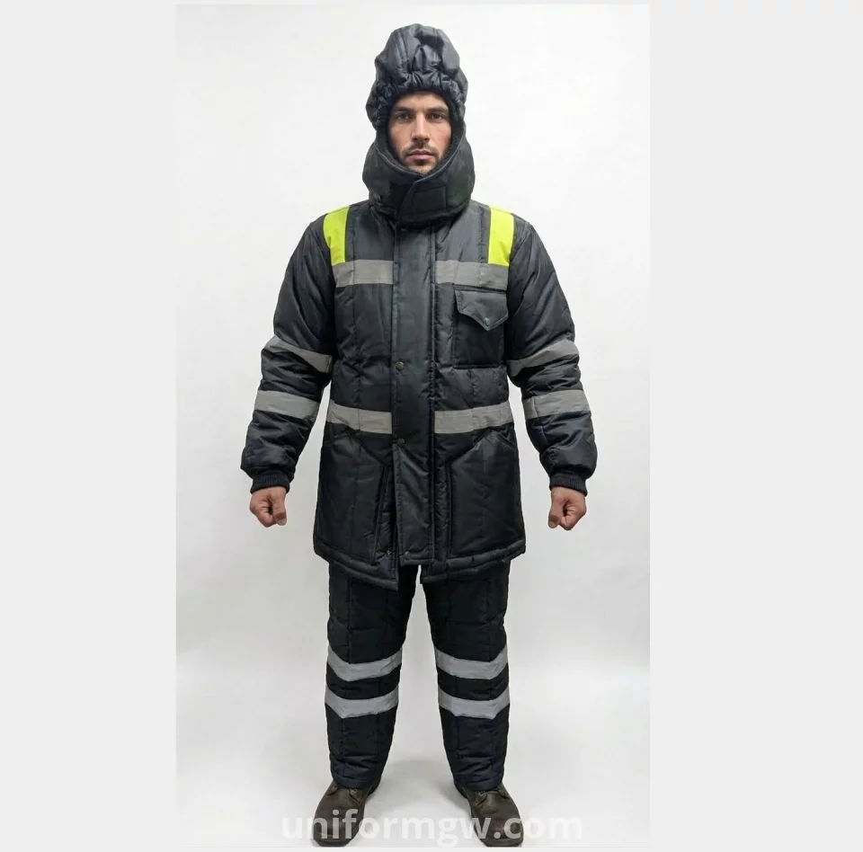 Cold-resistant suits for cold storage facilities