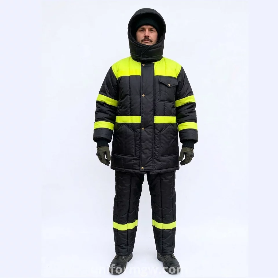 Cold-resistant suits for cold storage