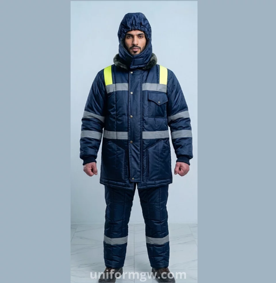Freezer suits for cold storage facilities