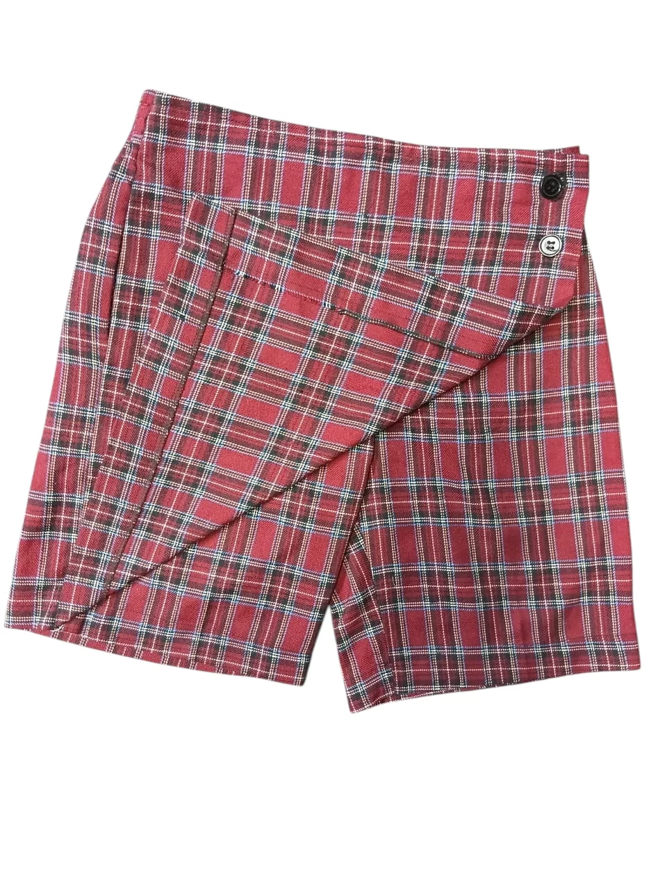 Girls' Summer Skort with Elastic Waist