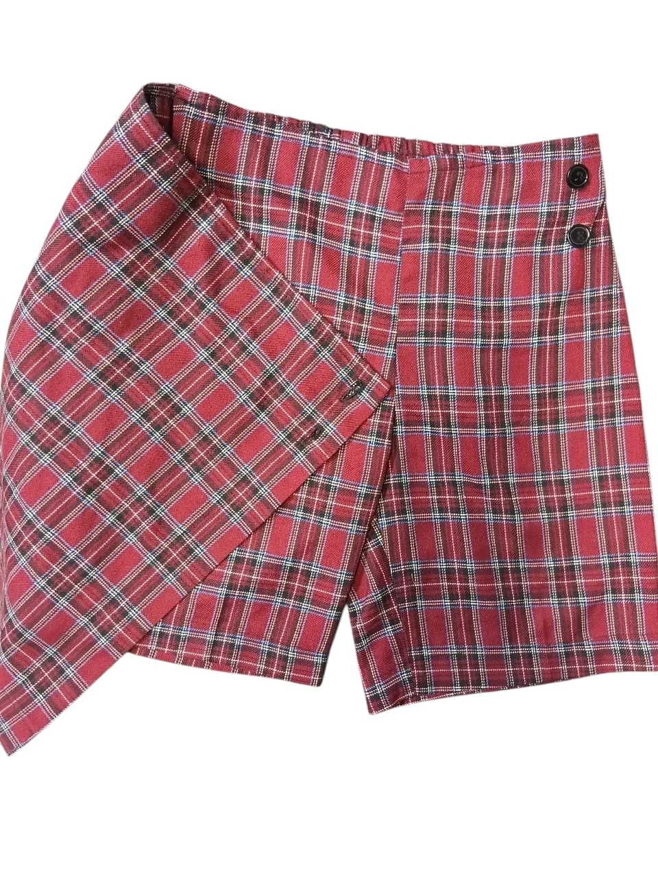 Girls' Summer Skort with Elastic Waist