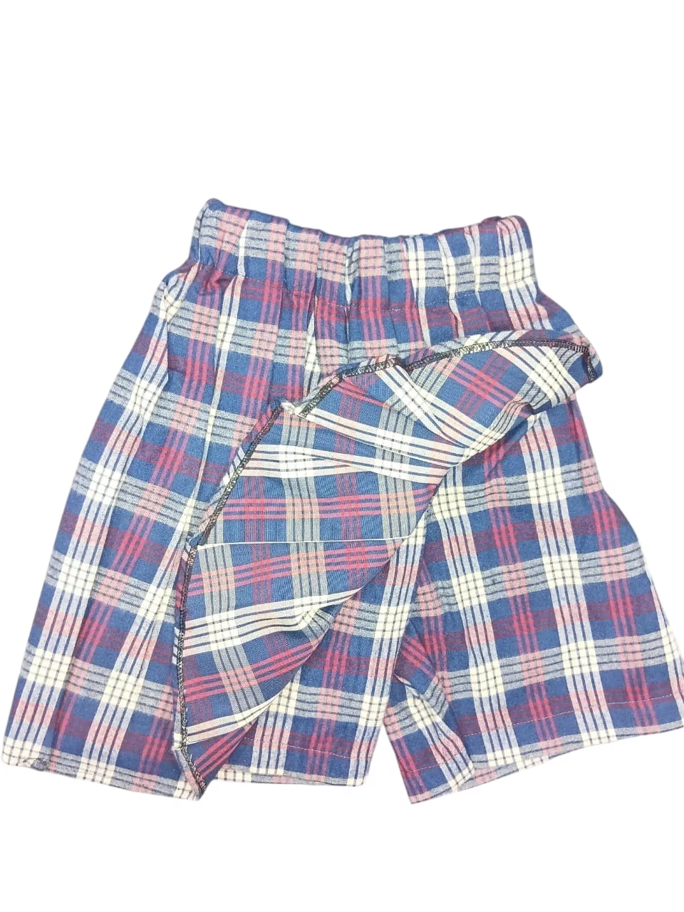 Girls' Summer Skort with Elastic Waist