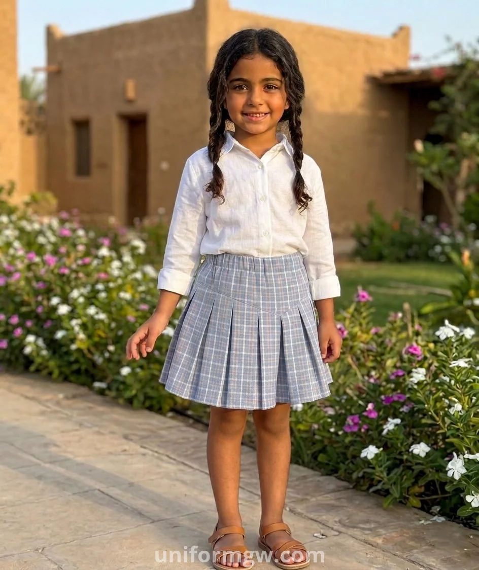 Girls Summer skirt with Elastic Waist