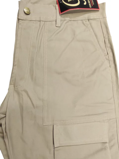 Gabardine Cargo Trousers 8 pockets 7