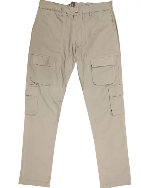Gabardine Cargo Trousers 8 pockets 9