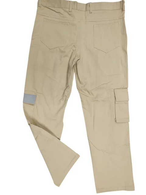 8-Pocket Gabardine Cargo Pants with Reflective Stripe 5