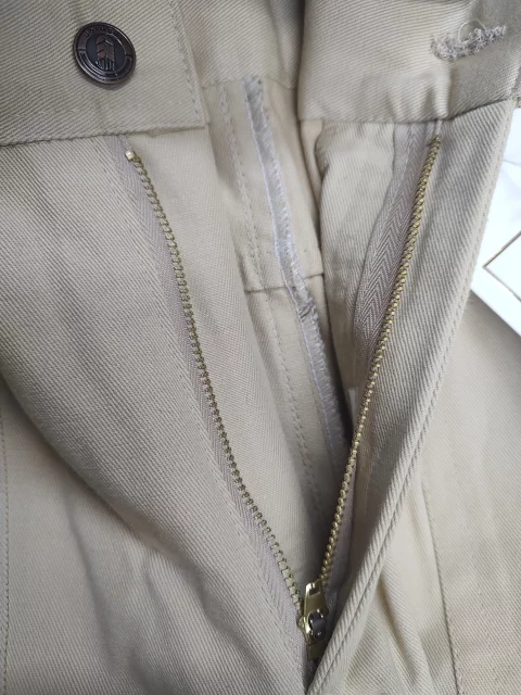 8-Pocket Gabardine Cargo Pants with Reflective Stripe 6