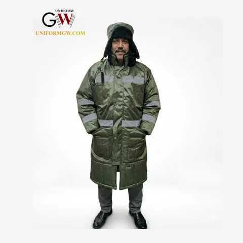 Refrigerated Coat for superior protection inside cold storage facilities