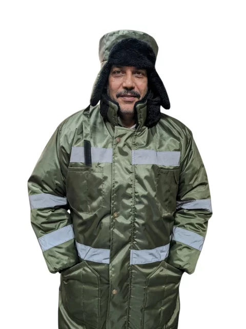 Refrigerated Coat for superior protection inside cold storage facilities 3