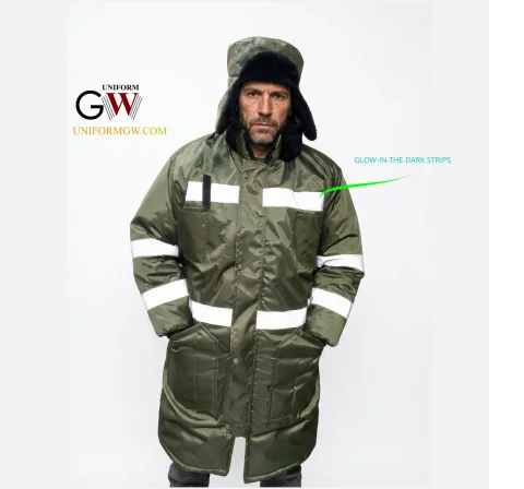 Refrigerated Coat for superior protection inside cold storage facilities 4