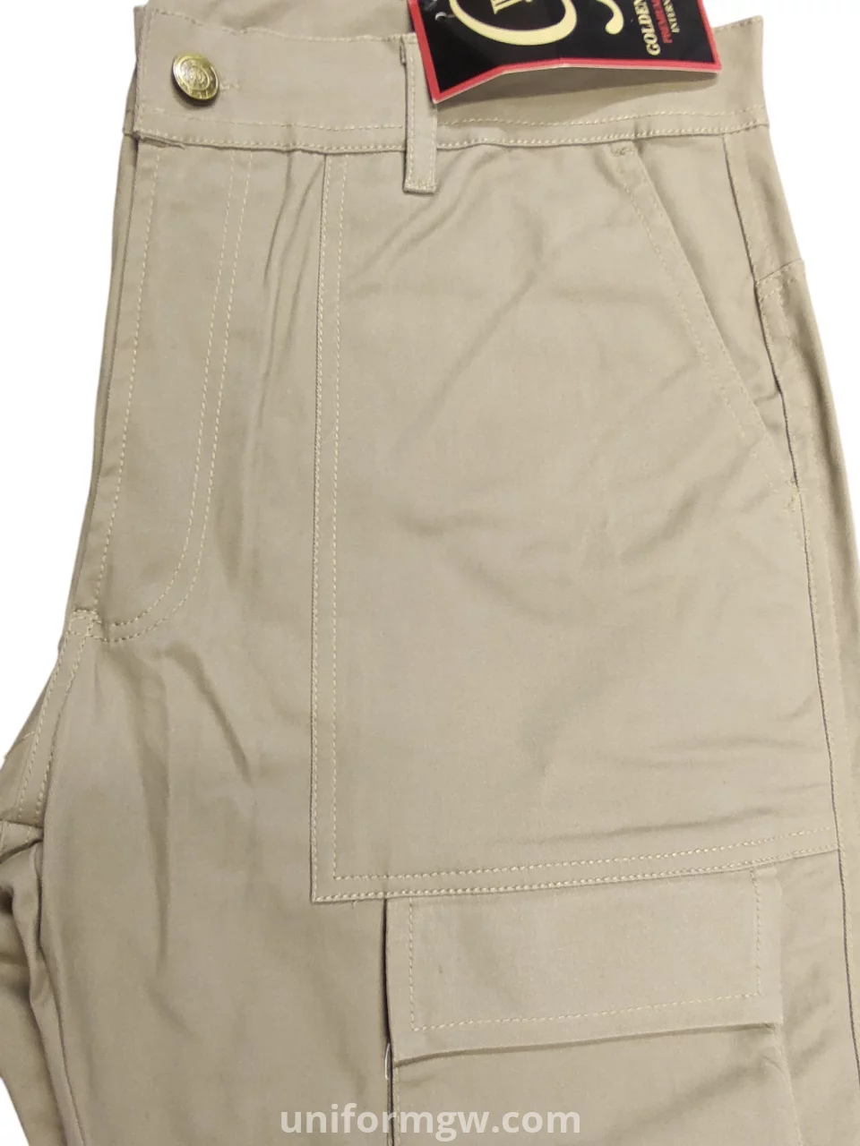 Gabardine Cargo Trousers 8 pockets