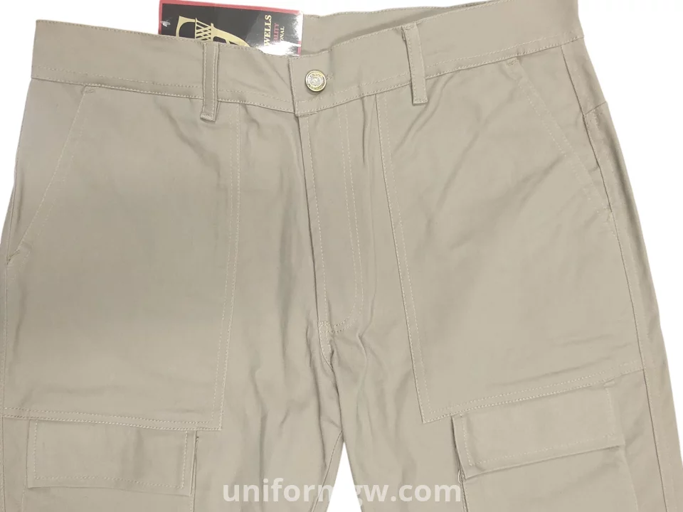 Gabardine Cargo Trousers 8 pockets