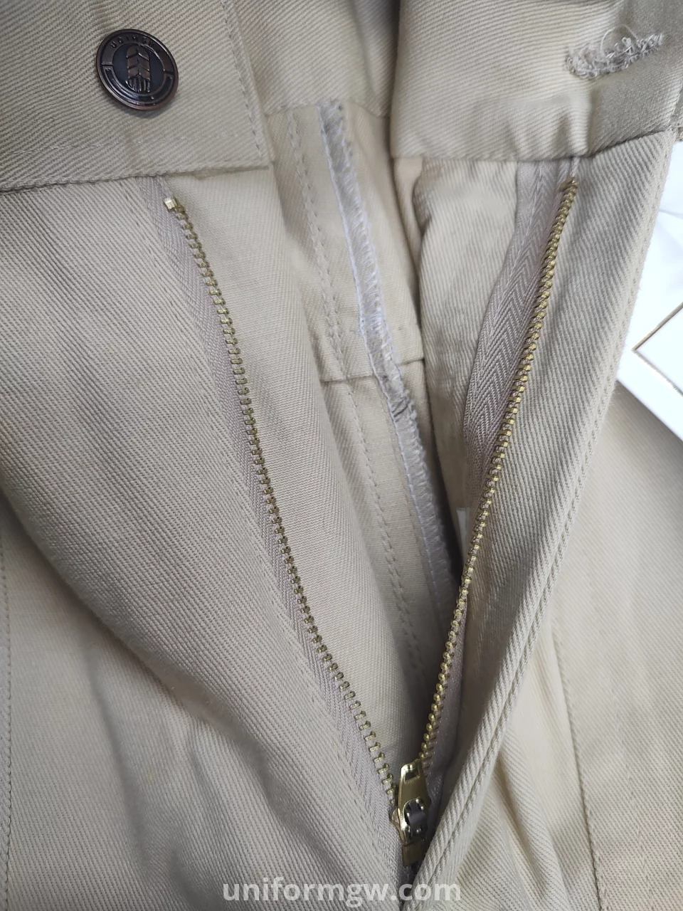 8-Pocket Gabardine Cargo Pants with Reflective Stripe