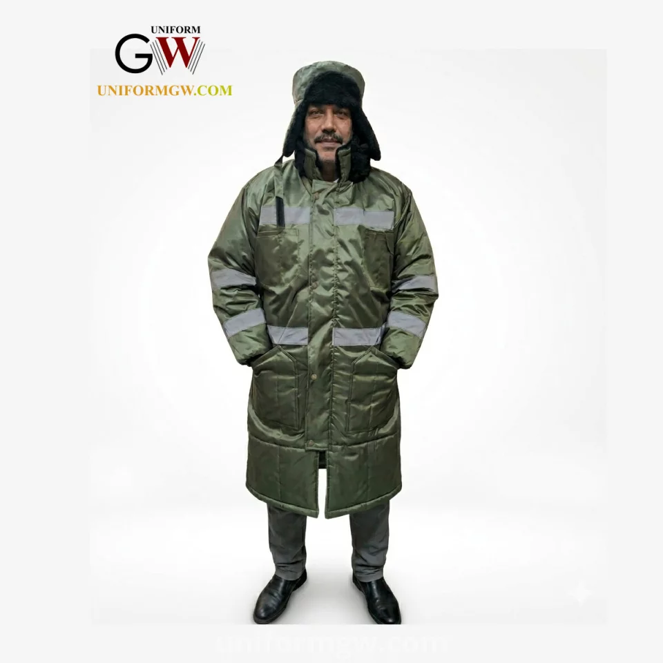 Refrigerated Coat for superior protection inside cold storage facilities