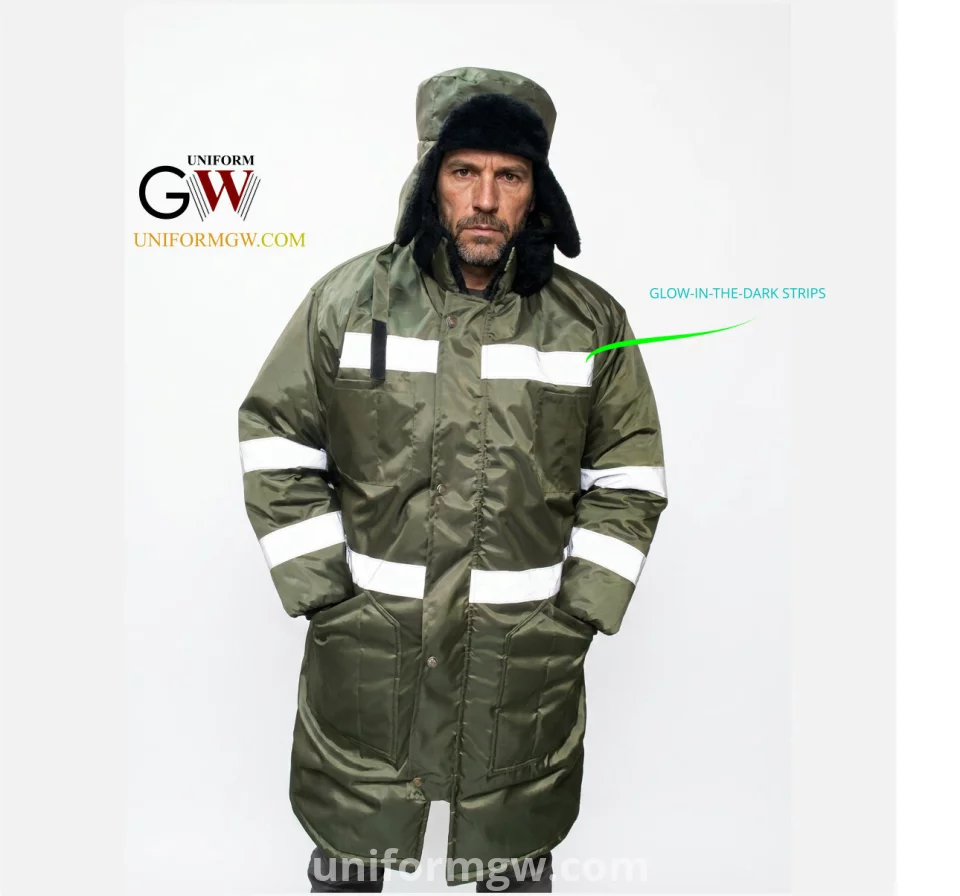 Refrigerated Coat for superior protection inside cold storage facilities