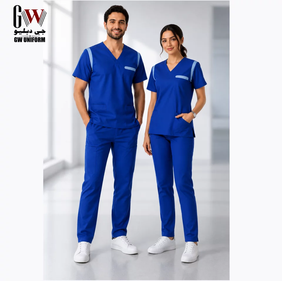 The GW Uniforms Professional Medical Scrub Set