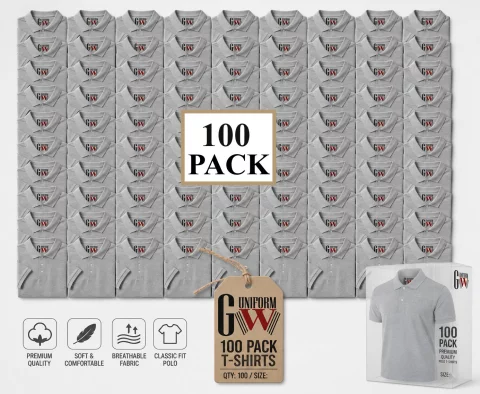 pack of Cotton Polo Short-Sleeve T-Shirt