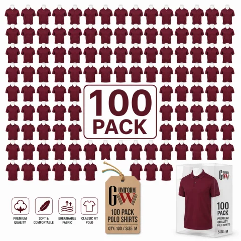 pack of Cotton Polo Short-Sleeve T-Shirt 3
