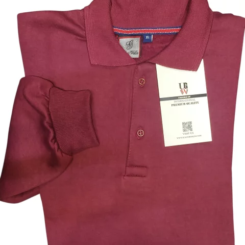 Pack of Cotton Polo T-Shirt Long Sleeves 7