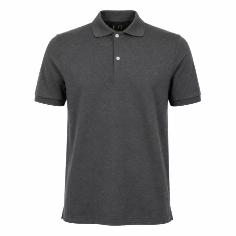 pack of Dark Gray Cotton Polo Short-Sleeve T-Shirt