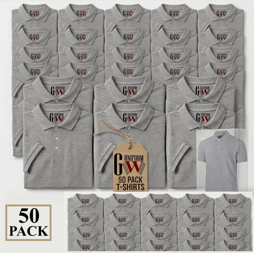 pack of Cotton Polo Short-Sleeve T-Shirt