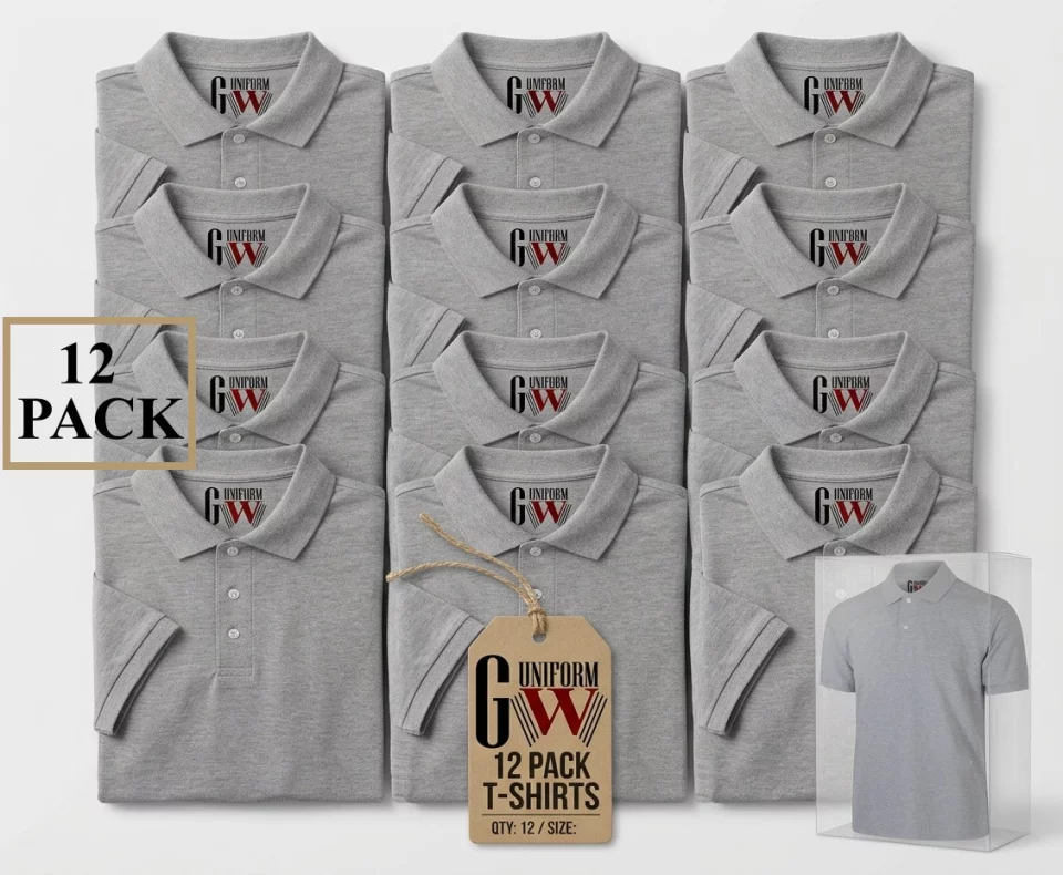 pack of Cotton Polo Short-Sleeve T-Shirt