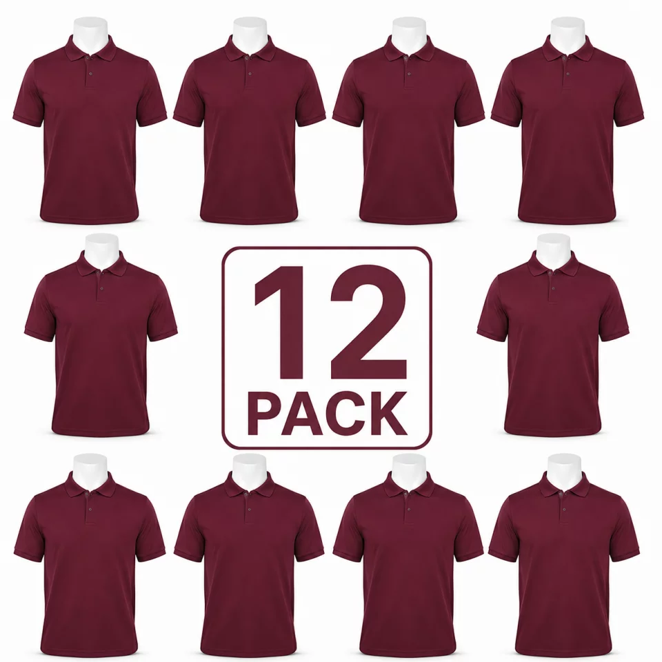 pack of Cotton Polo Short-Sleeve T-Shirt